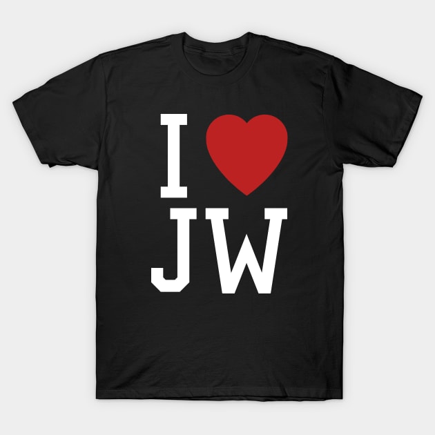 I Love Joss Whedon T-Shirt by The_Interceptor